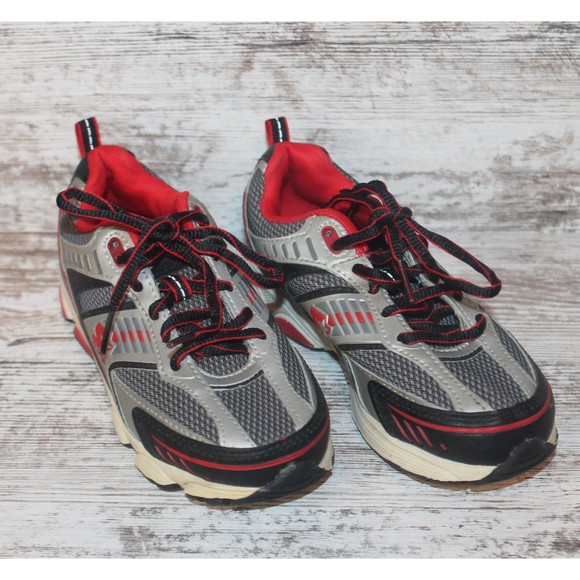 STARTER Shoes Starter Youth Shoes Size 3 Silver And Orange Nice